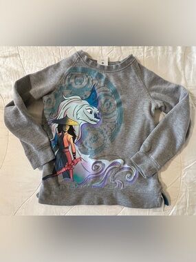 Disney Light Gray Raya and the Last Dragon Sweatshirt